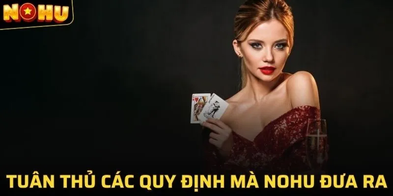 ĐĂNG KÝ NOHU 4 Tuân thủ các quy định mà NOHU đưa ra